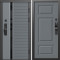 Входная дверь Termo-Door Смарт Каскад - Лион Grey софт