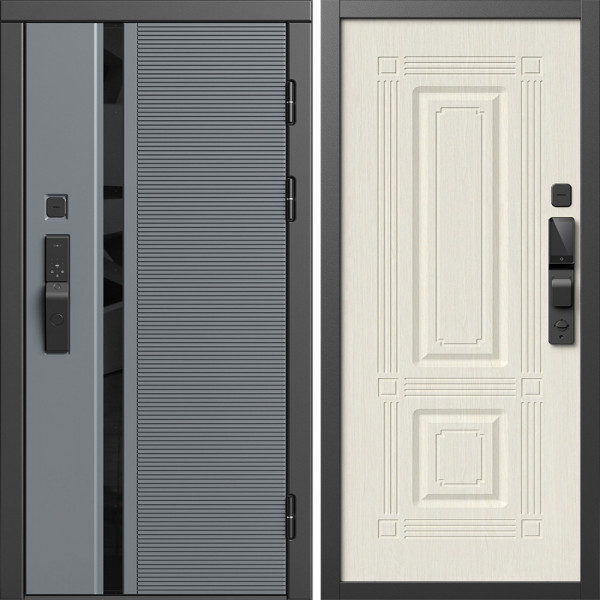 Входная дверь Termo-Door Смарт Каскад - Мадрид Лиственница