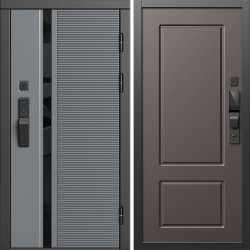 Входная дверь Termo-Door Смарт Каскад - Марсель Шоколад