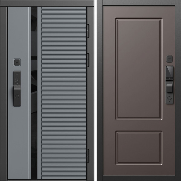 Входная дверь Termo-Door Смарт Каскад - Марсель Шоколад