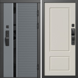 Входная дверь Termo-Door Смарт Каскад - Марсель Слоновая кость