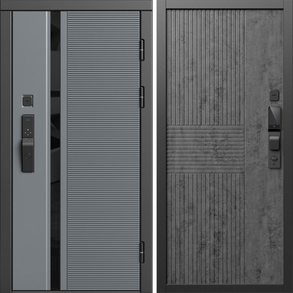 Входная дверь Termo-Door Смарт Каскад - Мастино Бетон темный