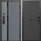 Входная дверь Termo-Door Смарт Каскад - Нео Black