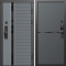 Входная дверь Termo-Door Смарт Каскад - Нео Графит