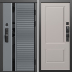 Входная дверь Termo-Door Смарт Каскад - Нео Классика Капучино