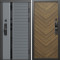 Входная дверь Termo-Door Смарт Каскад - Плаза Елочка Орех
