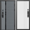 Входная дверь Termo-Door Смарт Каскад - Страйп Белый Софт