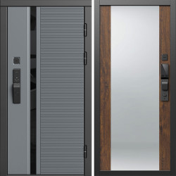 Входная дверь Termo-Door Смарт Каскад - Зеркало дуб