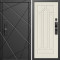 Входная дверь Termo-Door Смарт Лучи Блэк - Арка лиственница