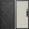Входная дверь Termo-Door Смарт Лучи Блэк - Нео Классика Слоновая Кость