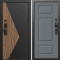 Входная дверь Termo-Door Смарт Матрикс - Лион Grey софт