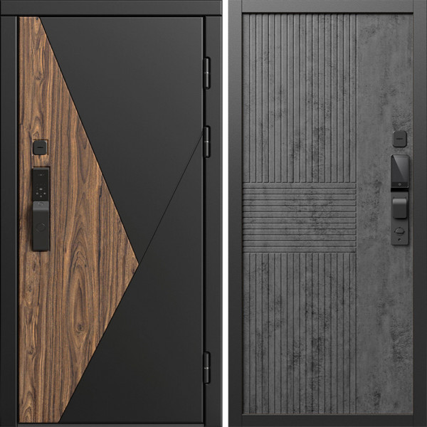 Входная дверь Termo-Door Смарт Матрикс - Мастино Бетон темный