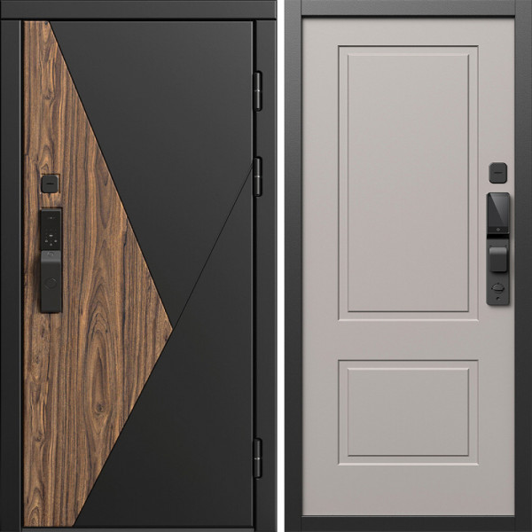 Входная дверь Termo-Door Смарт Матрикс - Нео Классика Капучино