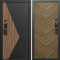 Входная дверь Termo-Door Смарт Матрикс - Плаза Елочка Орех