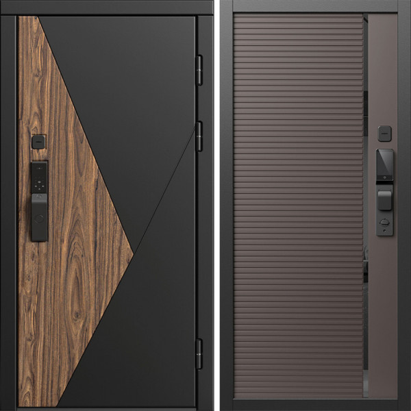 Входная дверь Termo-Door Смарт Матрикс - Порте Шоколад