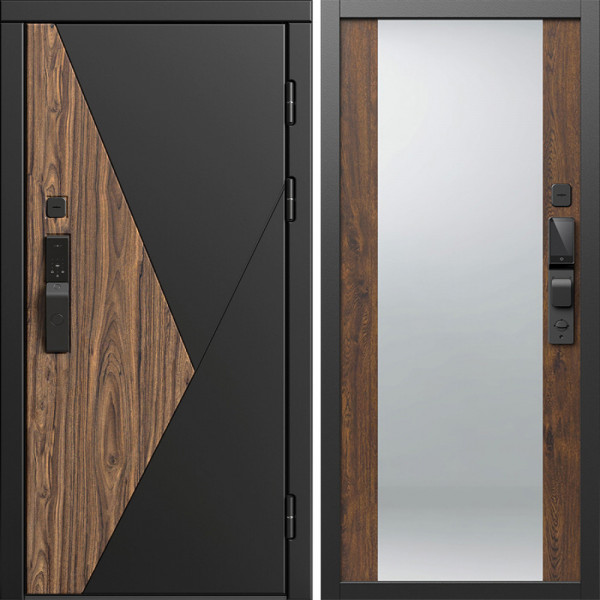 Входная дверь Termo-Door Смарт Матрикс - Зеркало дуб