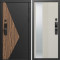 Входная дверь Termo-Door Смарт Матрикс - Зеркало Люмис Соновая Кость