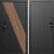 Входная дверь Termo-Door Смарт Нова - Флэт Черный кварц