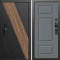 Входная дверь Termo-Door Смарт Нова - Лион Grey софт