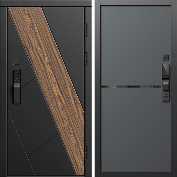 Входная дверь Termo-Door Смарт Нова - Нео Графит