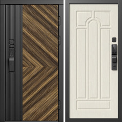 Входная дверь Termo-Door Смарт Олимп - Арка лиственница