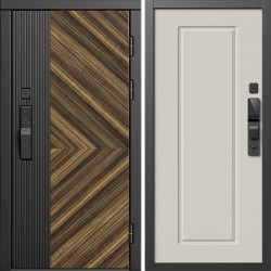 Входная дверь Termo-Door Смарт Олимп - Гранд Слоновая кость