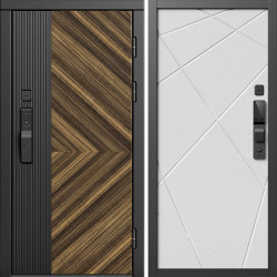 Входная дверь Termo-Door Смарт Олимп - Лучи белый