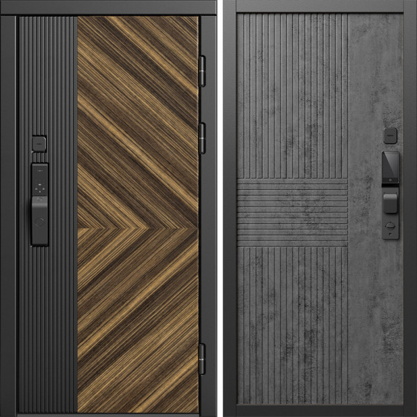 Входная дверь Termo-Door Смарт Олимп - Мастино Бетон темный