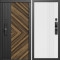 Входная дверь Termo-Door Смарт Олимп - Страйп Белый Софт