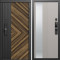 Входная дверь Termo-Door Смарт Олимп - Зеркало Люмис Капучино