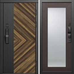 Входная дверь Termo-Door Смарт Олимп - Зеркало Триумф венге