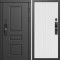 Входная дверь Termo-Door Смарт Орегон Блэк - Флэт Белый софт