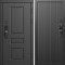Входная дверь Termo-Door Смарт Орегон Блэк - Флэт Черный кварц