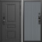 Входная дверь Termo-Door Смарт Орегон Блэк - Флэт Grey софт