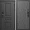 Входная дверь Termo-Door Смарт Орегон Блэк - Горизонт бетон темный