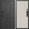Входная дверь Termo-Door Смарт Орегон Блэк - Горизонт Слоновая кость