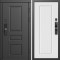 Входная дверь Termo-Door Смарт Орегон Блэк - Гранд Белый софт