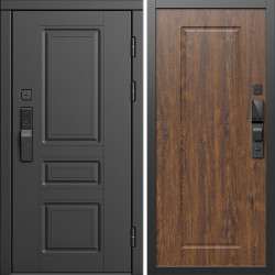 Входная дверь Termo-Door Смарт Орегон Блэк - Гранд Дуб