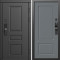 Входная дверь Termo-Door Смарт Орегон Блэк - Марсель Grey софт