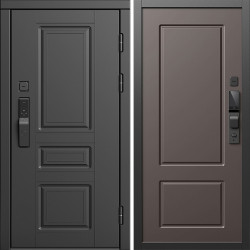 Входная дверь Termo-Door Смарт Орегон Блэк - Марсель Шоколад