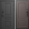 Входная дверь Termo-Door Смарт Орегон Блэк - Марсель Шоколад