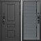 Входная дверь Termo-Door Смарт Орегон Блэк - Порте Grey софт