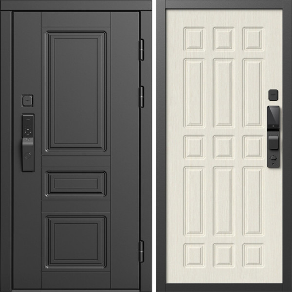 Входная дверь Termo-Door Смарт Орегон Блэк - Спарта лиственница
