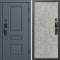 Входная дверь Termo-Door Смарт Орегон Графит - Горизонт бетон светлый