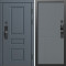 Входная дверь Termo-Door Смарт Орегон Графит - Горизонт Grey софт