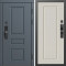 Входная дверь Termo-Door Смарт Орегон Графит - Гранд Слоновая кость