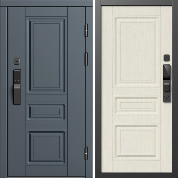 Входная дверь Termo-Door Смарт Орегон Графит - Классика лиственница