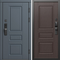 Входная дверь Termo-Door Смарт Орегон Графит - Классика венге