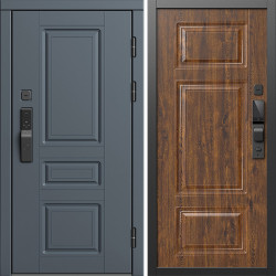 Входная дверь Termo-Door Смарт Орегон Графит - Лион Дуб