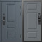Входная дверь Termo-Door Смарт Орегон Графит - Лион Grey софт